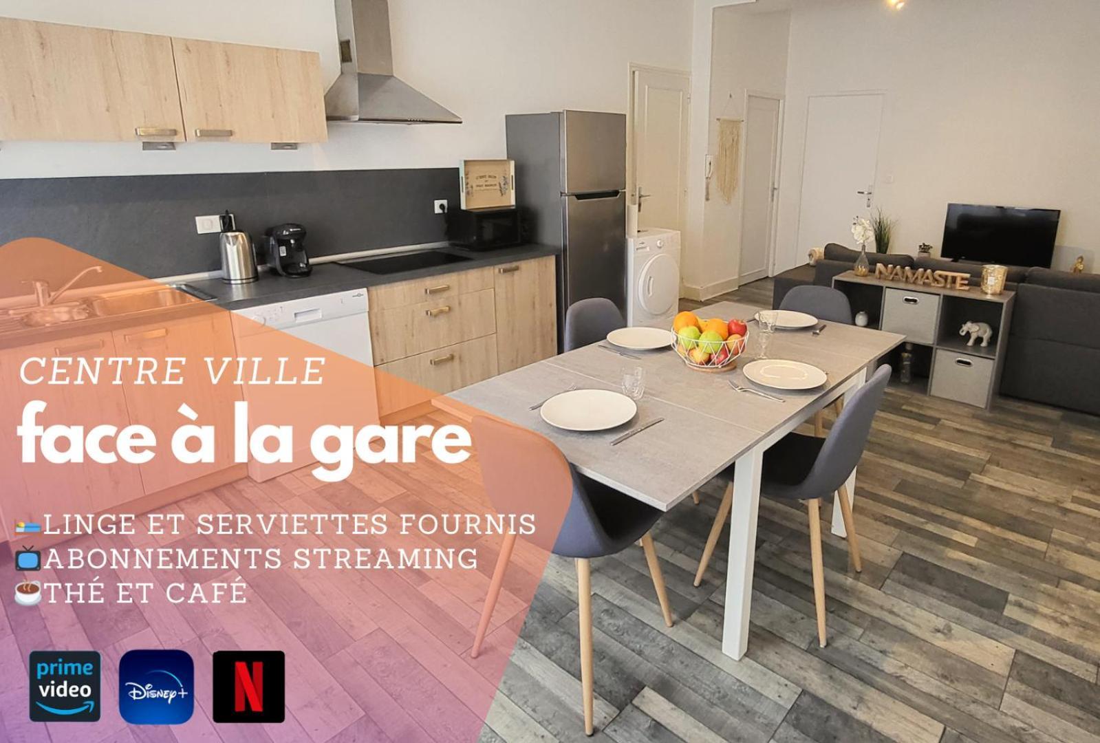 Épinal Logement Spacieux - Face A La Gare Et Centre-Ville מראה חיצוני תמונה